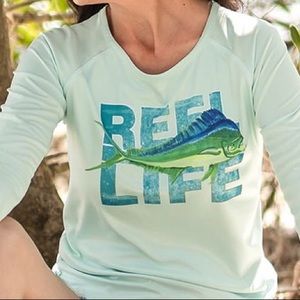 Women’s REEL LIFE Mahi Long Sleeve UV Top